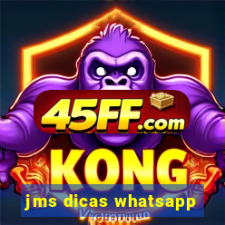 jms dicas whatsapp